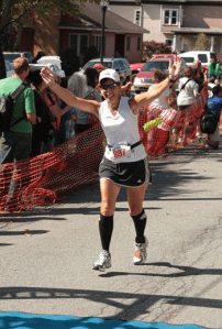 I am thankful for being able to cross the finish line!!!