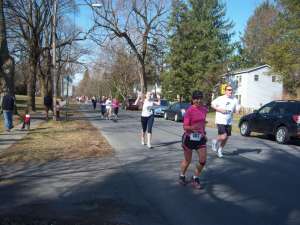 April - 5 mile race in my neighborhood