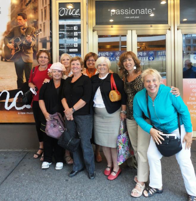 going to NYC to see "Once" on Broadway