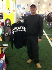 a "Go Boating on Lake George" long sleeved shirt