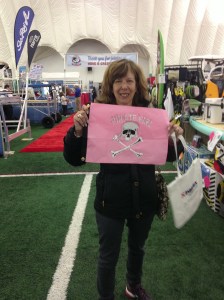 and a "Pirate Girl" flag for our boat