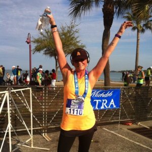 Isn't she adorable? She had a great race!