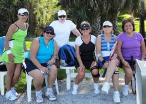 1st day of tennis play & lessons