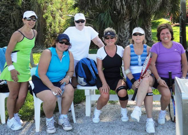 1st day of tennis play & lessons