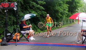 2 hours was my goal time and it was pouring!!