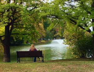 lunchtime walk in the park