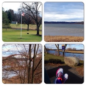 windy 8 miles on the Nisky bike path