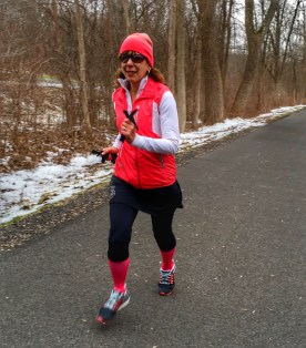 running on Nisky bike path