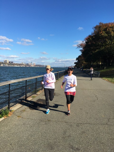 along the Hudson River, NYC